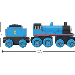 Fisher-Price Thomas&Friends Wooden Railway Edward Engine and Coal-Car
