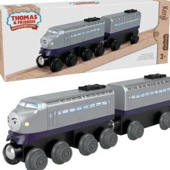 Fisher-Price Thomas&Friends Wooden Railway Kenji Engine and Car