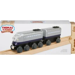 Fisher-Price Thomas&Friends Wooden Railway Kenji Engine and Car