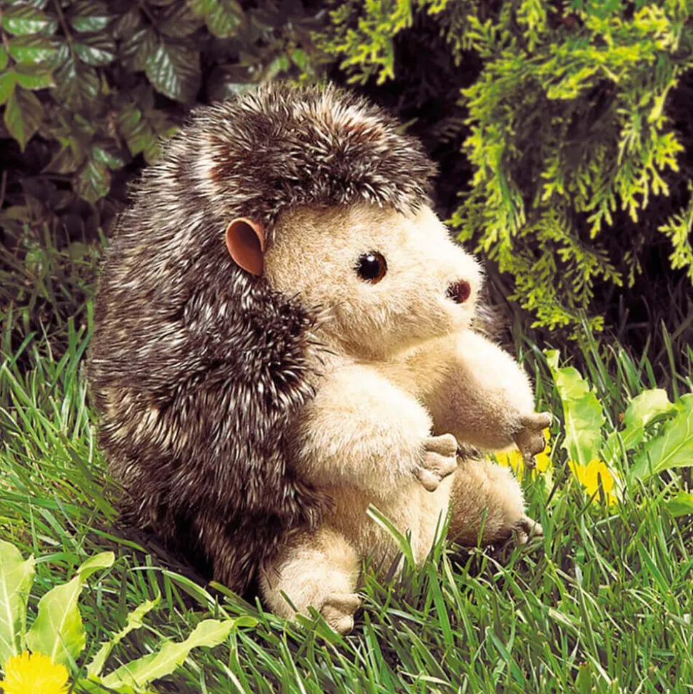 Folkmanis Hedgehog Hand Puppet