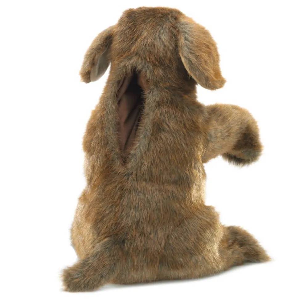 Folkmanis Sitting Dog Hand Puppet