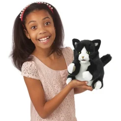 Folkmanis Tuxedo Kitten Hand Puppet