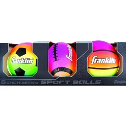 Franklin 5 Inch Sports Balls 3-Pack