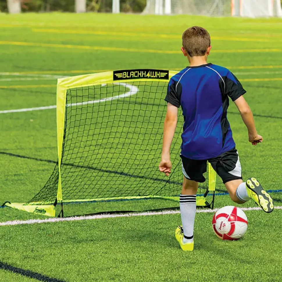 Franklin Blackhawk Portable Fiberglass 4 Foot Soccer Goal