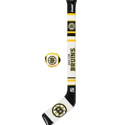 Franklin NFL Boston Bruins Soft Sport Hockey Stick and Ball Set
