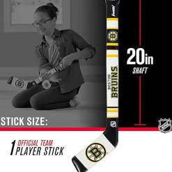Franklin NFL Boston Bruins Soft Sport Hockey Stick and Ball Set