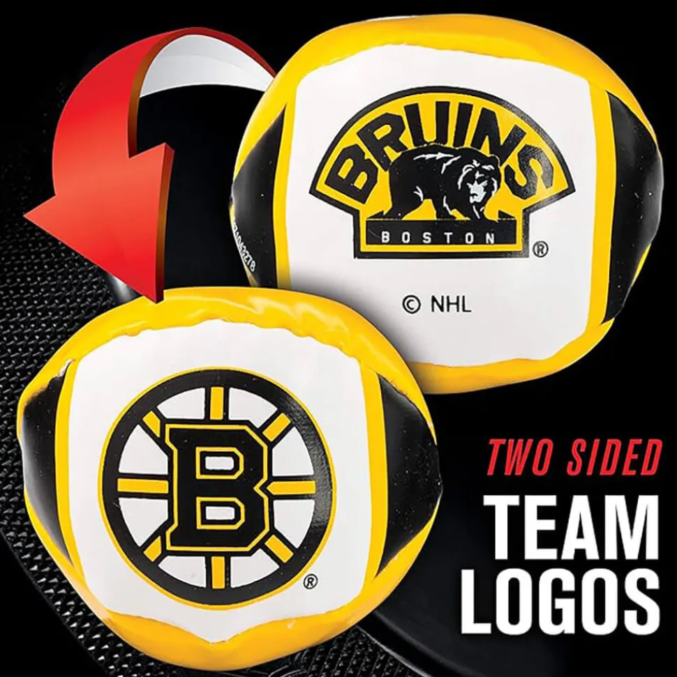 Franklin NFL Boston Bruins Soft Sport Hockey Stick and Ball Set