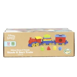 Green Toys Disney Mickey Mouse&Friends Stack&Sort Train Set