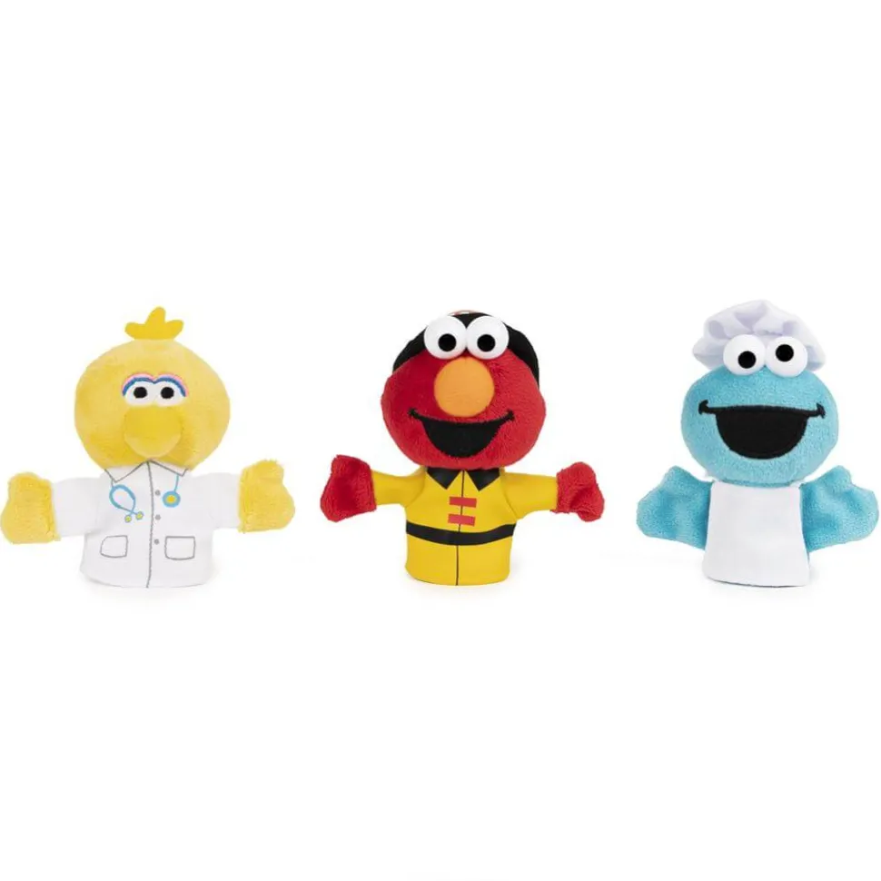 Gund Sesame Street People In Your Neighborhood Finger Puppets Set