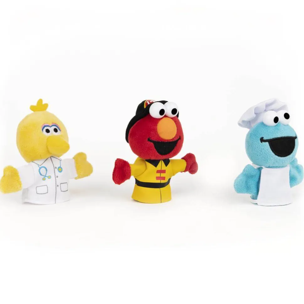 Gund Sesame Street People In Your Neighborhood Finger Puppets Set