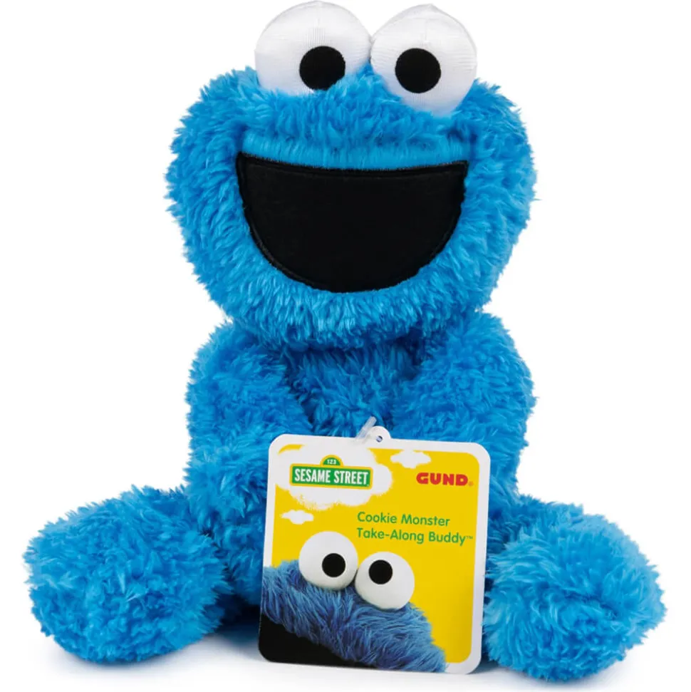 Gund Sesame Street Take Along Buddy Cookie Monster 13" Plush