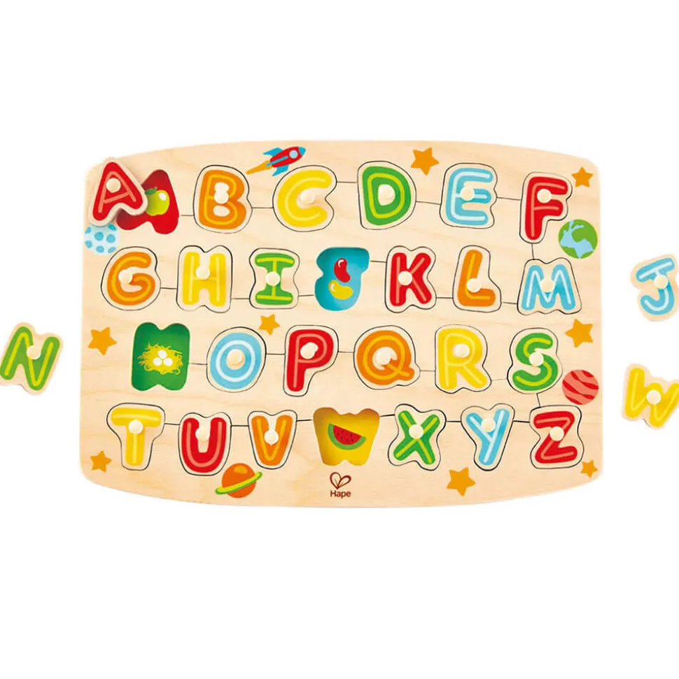Hape Alphabet Peg Learning Puzzle