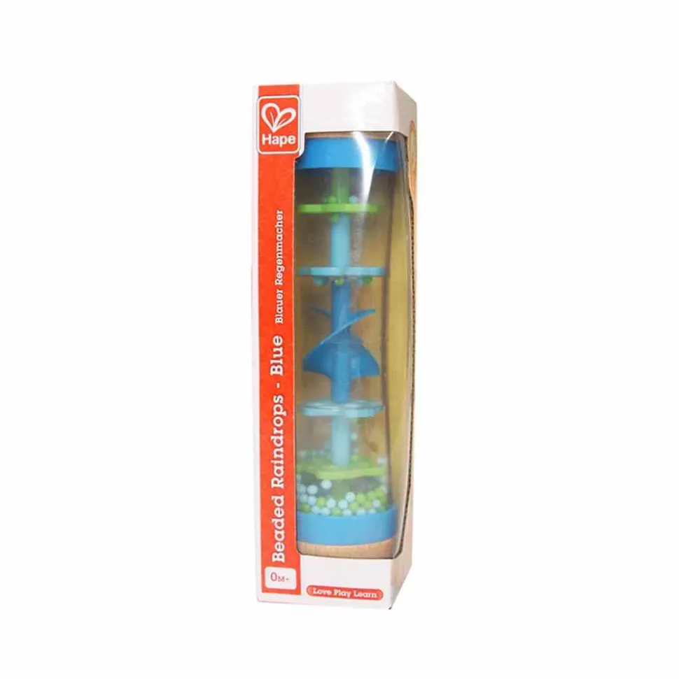 Hape Beaded Raindrops Blue Musical Toy