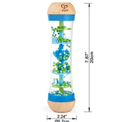 Hape Beaded Raindrops Blue Musical Toy