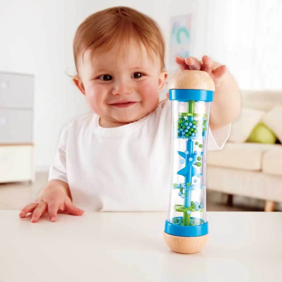 Hape Beaded Raindrops Blue Musical Toy