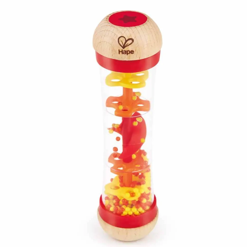 Hape Beaded Raindrops Red Musical Toy