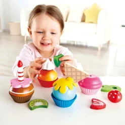 Hape Cupcakes Pretend Play Set
