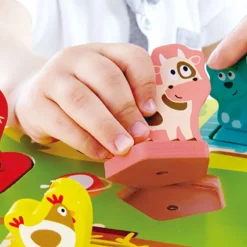 Hape Farmyard Sound Puzzle with 6 Pieces