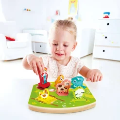 Hape Farmyard Sound Puzzle with 6 Pieces