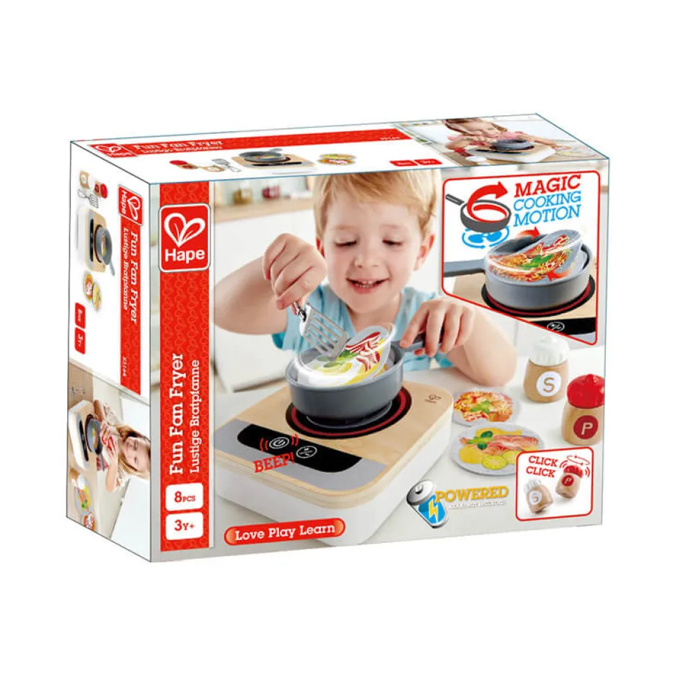 Hape Fun Fan Fryer Pretend Play Set