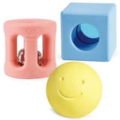 Hape Geometric Rattle Baby Toy Set