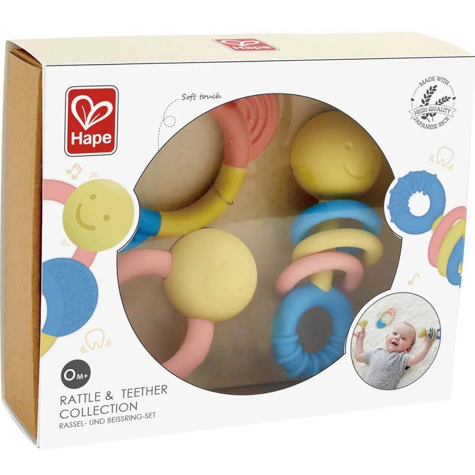 Hape Rattle&Teether Collection Baby Set