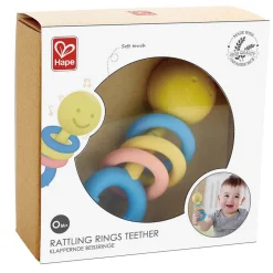 Hape Rattling Rings Teether Baby Toy
