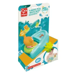 Hape Tubing Pull-Back Boat Bath Toy