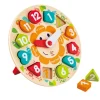 Hape Wooden Chunky Clock Puzzle