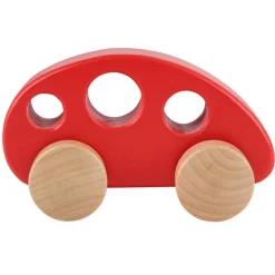 Hape Wooden Red Minivan Toy Vehicle
