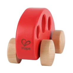 Hape Wooden Red Minivan Toy Vehicle
