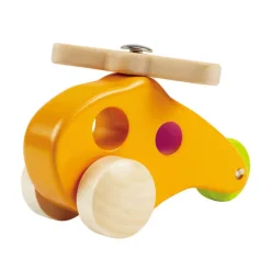 Hape Yellow Wooden Little Copter Toy