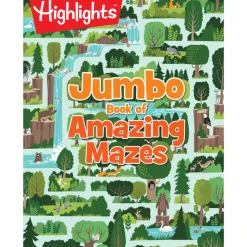 Highlights Jumbo Book of Amazing Mazes (Paperback)