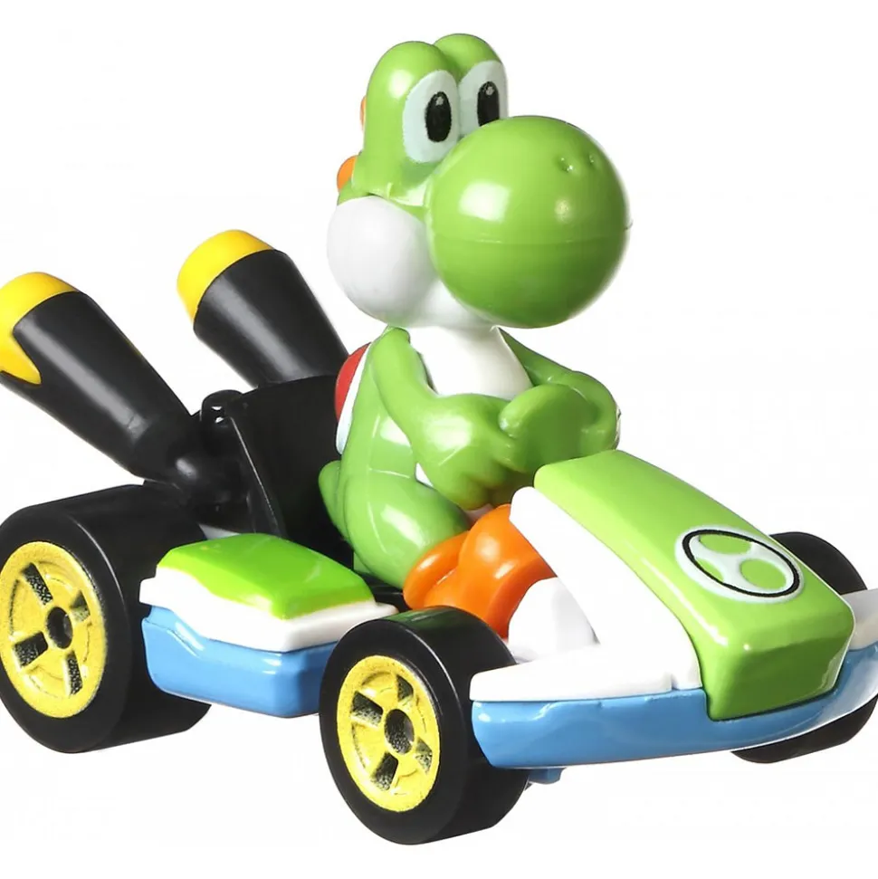 Hot Wheel Mario Kart Yoshi Standard Kart
