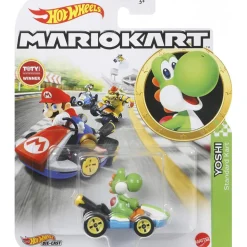 Hot Wheel Mario Kart Yoshi Standard Kart