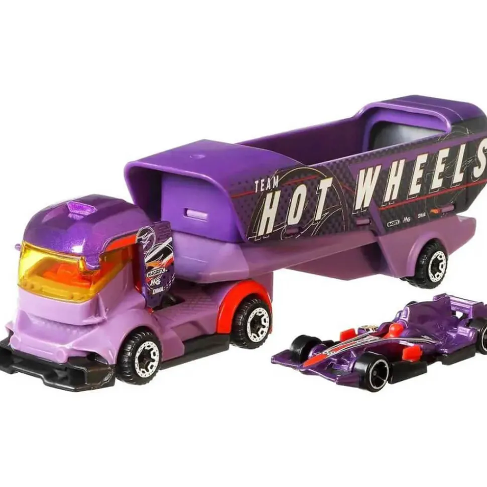 Hot Wheel Super Rigs Big Rig Heat 1:64 Scale Diecast Vehicle Set