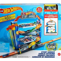 Hot Wheels City Stunt Garage Play Set
