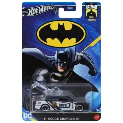 Hot Wheels Gotham City PD '11 Dodge Charger RT 1:64 Scale Diecast Vehi