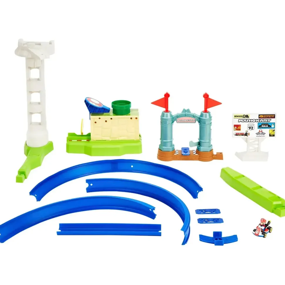Hot Wheels Mario Kart Circuit Slam Track Set