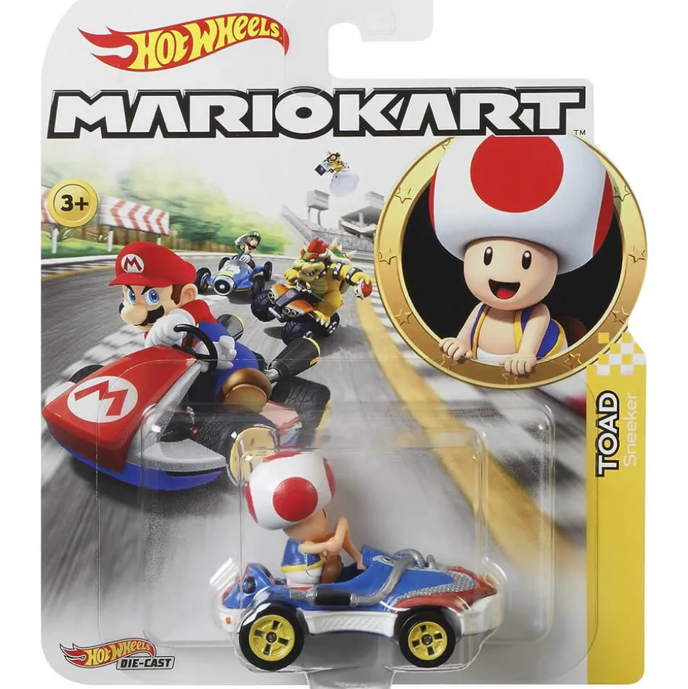 Hot Wheels Mario Kart Toad Sneaker Vehicle