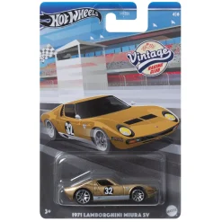 Hot Wheels Vintage Racing Club 1971 Lamborghini Miura SV 1:64 Scale Di