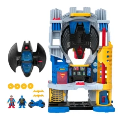 Imaginext DC Super Friends Ultimate Headquarters Hall of Justice Plays