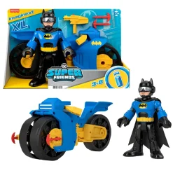 Imaginext DC Super Friends XL Batcycle&Batman