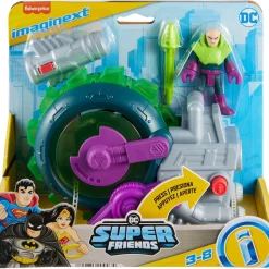 Imaginext DC Super Friends Lex Luthor Spinning Saw Vehicle&Figure Se