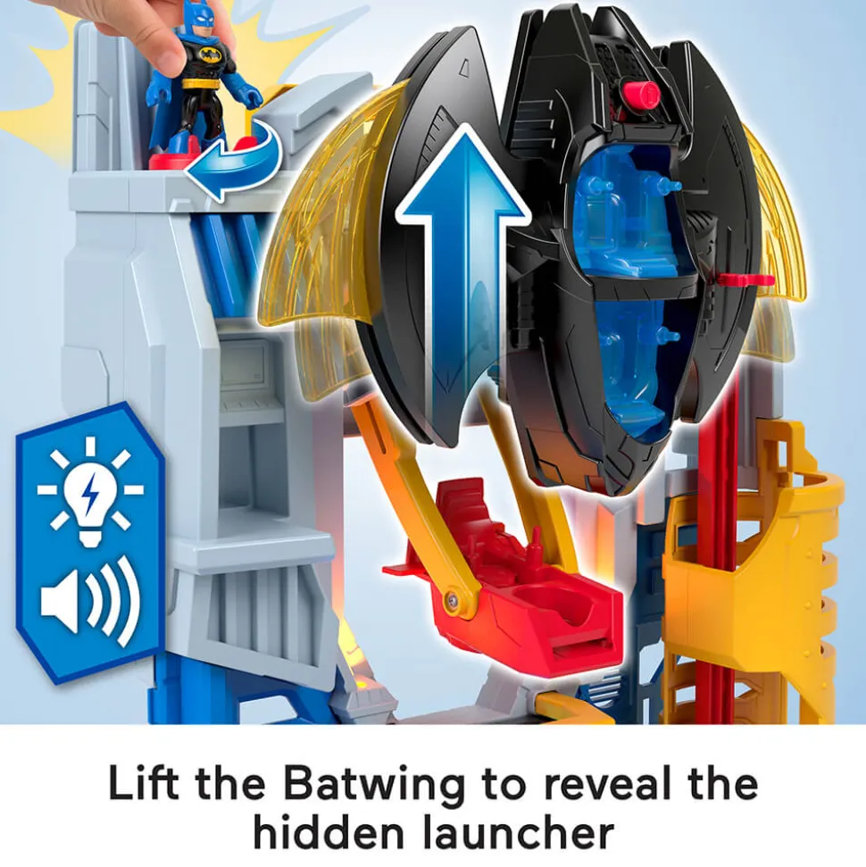 Imaginext DC Super Friends Ultimate Headquarters Hall of Justice Plays