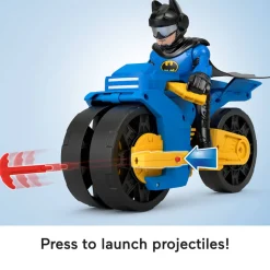 Imaginext DC Super Friends XL Batcycle&Batman