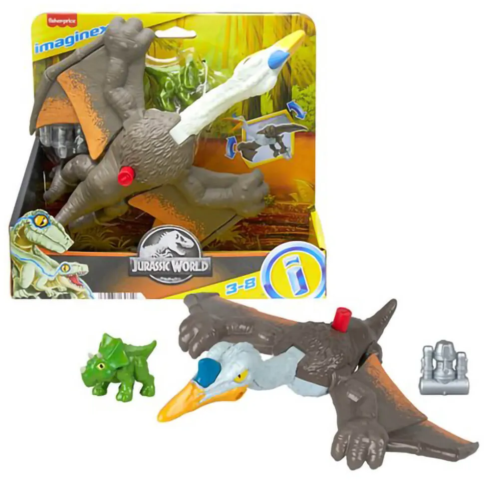 Imaginext Jurassic World Soaring Quetzal Figure