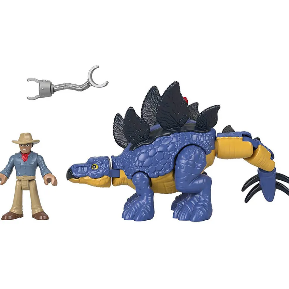 Imaginext Jurassic World Dominion Stegosaurus Dinosaur Figure