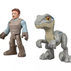Imaginext Jurassic World Owen&Blue Figure Set