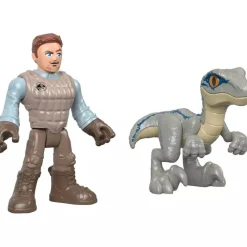Imaginext Jurassic World Owen&Blue Figure Set